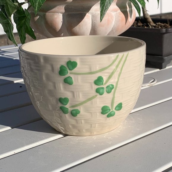 Celtic Classics Other - Ceramic Clover Weave Bowl